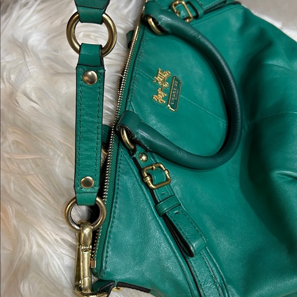 Coach Madison Juliet Leather GUC Handle Residue - Picture 12 of 16